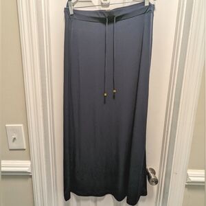 Navy Maxi Skirt